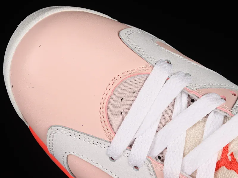 All categories Air Jordan Jordan series basketball shoes Air Jordan 6 Air Jordan 6 Low GS "Atmosphere" AJ6 Joe 6 Pink Bubble Gum 768878-102